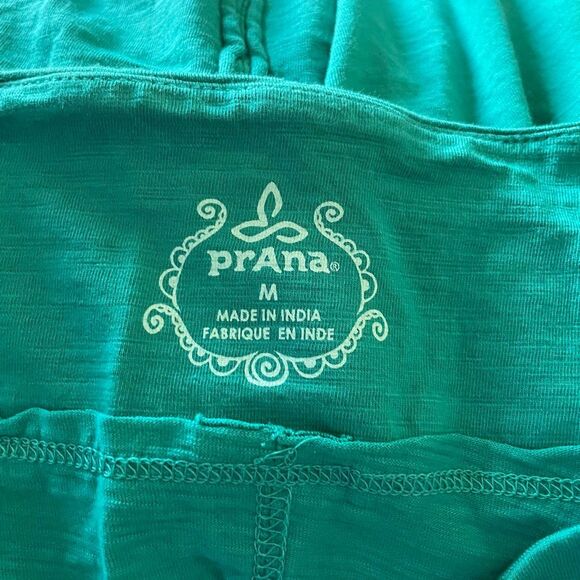 PrAna Medium Teal Blue A Line Skirt Cotton Blend - Picture 7 of 7